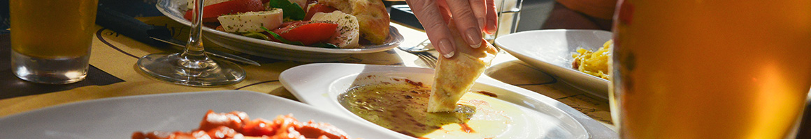Eating Greek Mediterranean Middle Eastern at Safir Mediterranean restaurant in Woodland Hills, CA.
